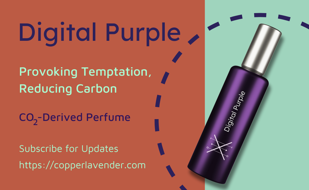 A Card Scented by Digital Purple